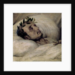 Napoleon I on his Deathbed, 1825 by Emile Jean Horace Vernet