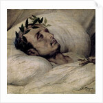 Napoleon I on his Deathbed, 1825 by Emile Jean Horace Vernet