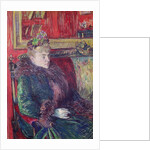 Madame de Gortzikoff, 1893 by Henri de Toulouse-Lautrec