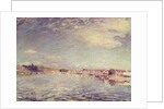 Saint-Mammes, 1885 by Alfred Sisley