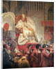 Pope Pius VIII in St. Peter's on the Sedia Gestatoria, 1829 by Emile Jean Horace Vernet