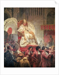 Pope Pius VIII in St. Peter's on the Sedia Gestatoria, 1829 by Emile Jean Horace Vernet