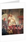 Pope Pius VIII in St. Peter's on the Sedia Gestatoria, 1829 by Emile Jean Horace Vernet