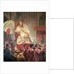 Pope Pius VIII in St. Peter's on the Sedia Gestatoria, 1829 by Emile Jean Horace Vernet