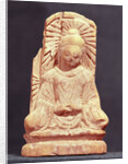 Seated Buddha in meditation, from Tumshuq 4th-5th century by School Chinese