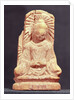 Seated Buddha in meditation, from Tumshuq 4th-5th century by School Chinese