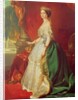 Empress Eugenie after a portrait by Francois Xavier Winterhalter by Francois Gabriel Guillaume Lepaulle