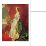 Empress Eugenie after a portrait by Francois Xavier Winterhalter by Francois Gabriel Guillaume Lepaulle