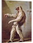 Character from the Commedia dell'Arte by Claude Gillot