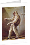 Character from the Commedia dell'Arte by Claude Gillot