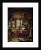 An Alchemist in his Laboratory by Thomas Wyck