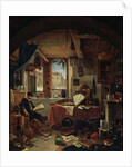 An Alchemist in his Laboratory by Thomas Wyck