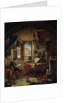 An Alchemist in his Laboratory by Thomas Wyck