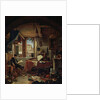 An Alchemist in his Laboratory by Thomas Wyck