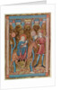 Ms 3016 fol.12 The Flight into Egypt by French School