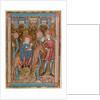 Ms 3016 fol.12 The Flight into Egypt by French School
