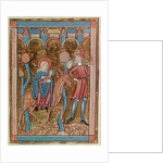 Ms 3016 fol.12 The Flight into Egypt by French School