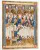 Ms 3016 fol.14 The Last Supper by French School