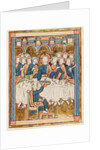 Ms 3016 fol.14 The Last Supper by French School