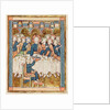 Ms 3016 fol.14 The Last Supper by French School