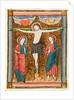 Ms 3016 fol.18r The Crucifixion by French School