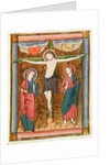 Ms 3016 fol.18r The Crucifixion by French School