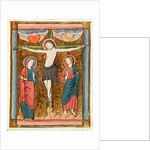 Ms 3016 fol.18r The Crucifixion by French School