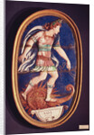 Plaque depicting Apollo, 1559 by Pierre I Courteys