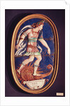Plaque depicting Apollo, 1559 by Pierre I Courteys