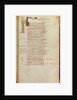 Ms 19 fol.47 Page of text with a historiated initial by Italian School