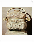 Ritual 'yu' wine bucket inscribed by Kung by School Chinese