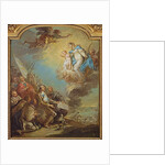 Study for Louis XIII Dedicating the Church of Notre-Dame-des-Victoires to the Virgin in 1629, before 1748 by Carle van Loo