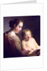The Virgin Teaching the Infant Christ to Read, c.1630 by Pieter Fransz. de Grebber