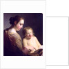 The Virgin Teaching the Infant Christ to Read, c.1630 by Pieter Fransz. de Grebber