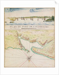 Plan of the Port of Louisbourg by French School