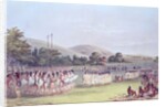Choctaw Ball-Play Dance by George Catlin