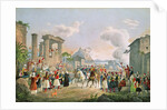 Entrance of Otto of Bavaria into Nauplia, 6th February 1833 by German School