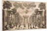 Set design for 'Andromede' by Pierre Corneille by Francois Chauveau