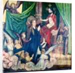 The Coronation of the Virgin by Martin Schongauer