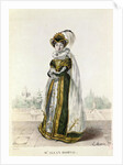 Marie Dorval in 'Marion Delorme' by Victor Hugo at the Theatre de la Porte Saint-Martin, engraved by F. Noel by L. Marin