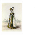Marie Dorval in 'Marion Delorme' by Victor Hugo at the Theatre de la Porte Saint-Martin, engraved by F. Noel by L. Marin