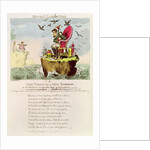 Boney's Elba Chair, published by S. Knight, London, 5th May 1814 by George Cruikshank