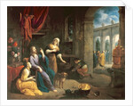Jesus at the Home of Martha and Mary by Flemish School