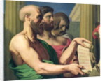 The Greek Tragedians, study for 'The Apotheosis of Homer' by Jean Auguste Dominique Ingres