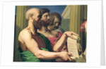 The Greek Tragedians, study for 'The Apotheosis of Homer' by Jean Auguste Dominique Ingres