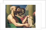 The Greek Tragedians, study for 'The Apotheosis of Homer' by Jean Auguste Dominique Ingres