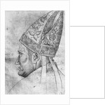 Head of a bishop by Antonio Pisanello