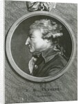 Jean Denis Antoine architect, engraved by Louis Simon Lemepereur by French School