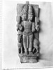 Relief depicting a double-headed image of Agni, the God of fire, seated on a ram, South India by Indian School