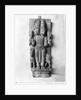 Relief depicting a double-headed image of Agni, the God of fire, seated on a ram, South India by Indian School